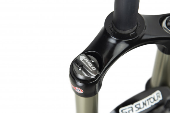 Вилка SR Suntour SF16 Raidon XC DS RL R 100 27.5", чорний