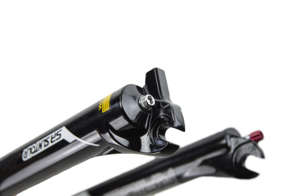 Вилка SR Suntour SF16 Raidon XC DS RL R 120 27.5", чорний Вилка SR Suntour SF16 Raidon XC DS RL R 120 27.5", чорний