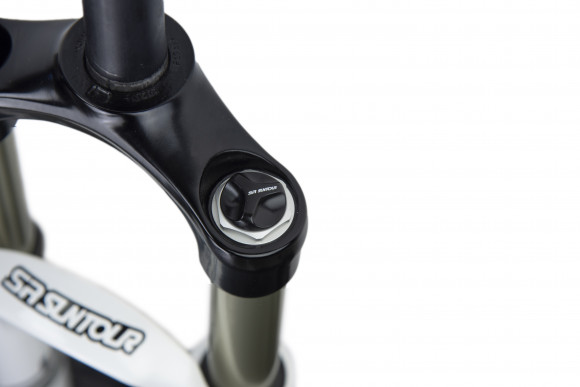 Вилка SR Suntour SF16 Raidon XC DS RL R 100 29", белый