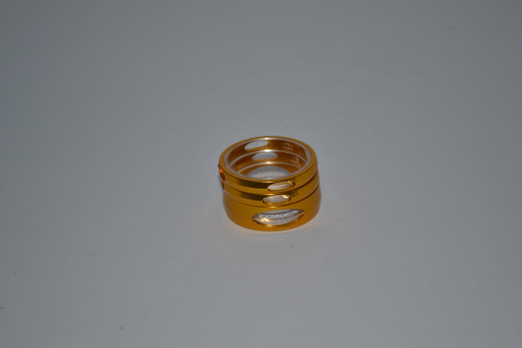 Набор проставочных колец Token TKD1221 5/5/10MM, золотой