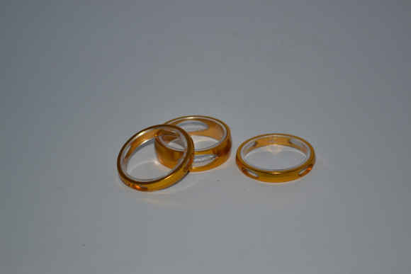 Набор проставочных колец Token TKD1221 5/5/10MM, золотой