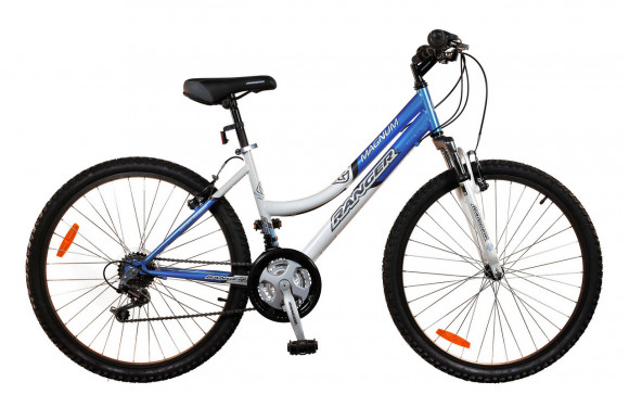 Велосипед Ranger Magnum L 18", синий-белый Велосипед Ranger Magnum L 18", синий-белый