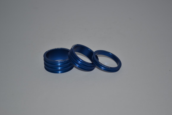Набор проставочных колец Token TKA1231 5/10/15MM, синий